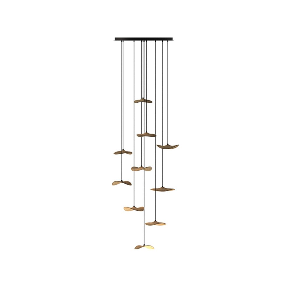 Kiranaria Wood Chandelier-Moonnatur