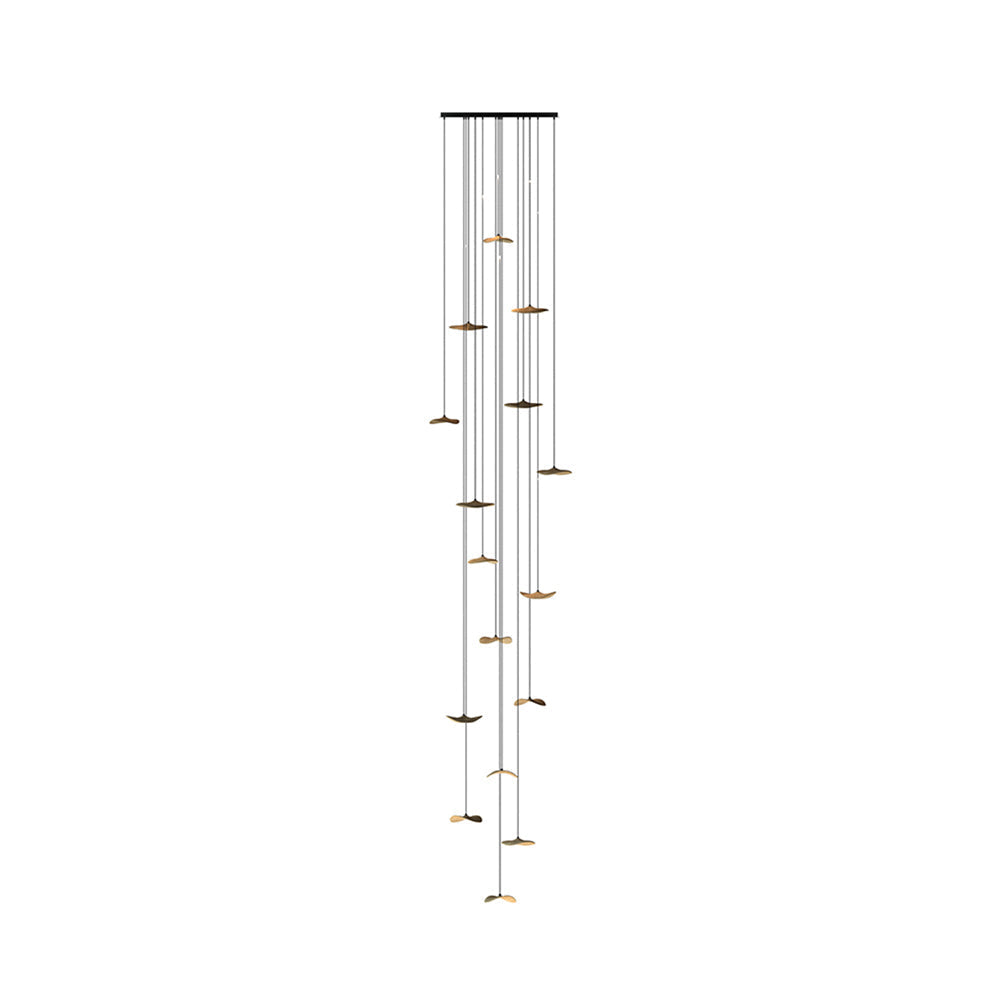 Kiranaria Wood Chandelier-Moonnatur