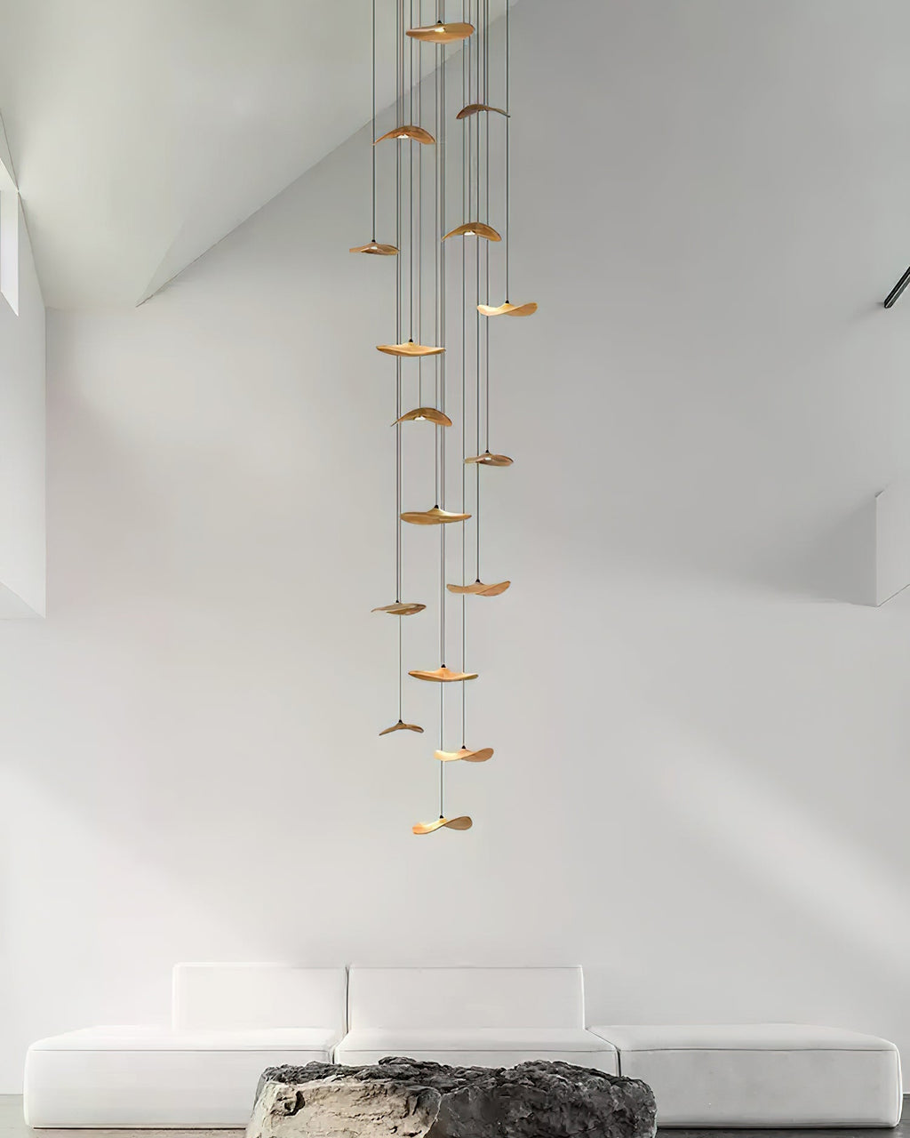 Kiranaria Wood Chandelier-Moonnatur