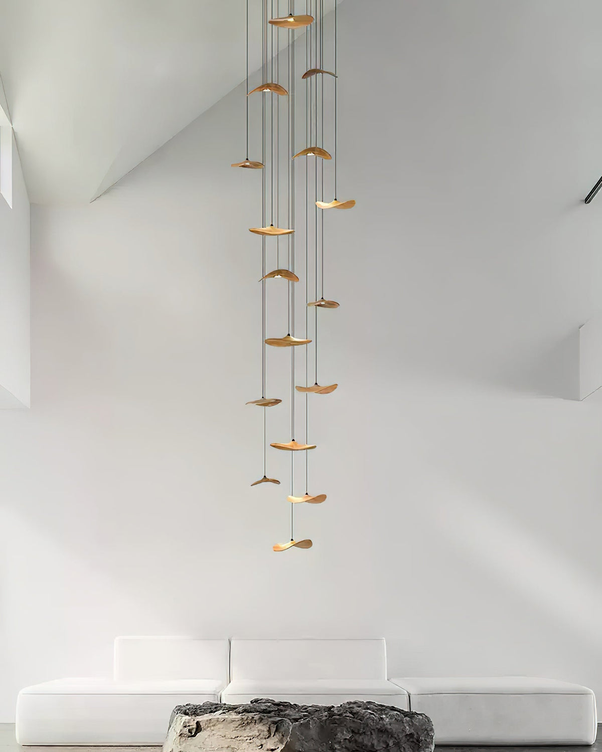 Kiranaria Wood Chandelier-Moonnatur