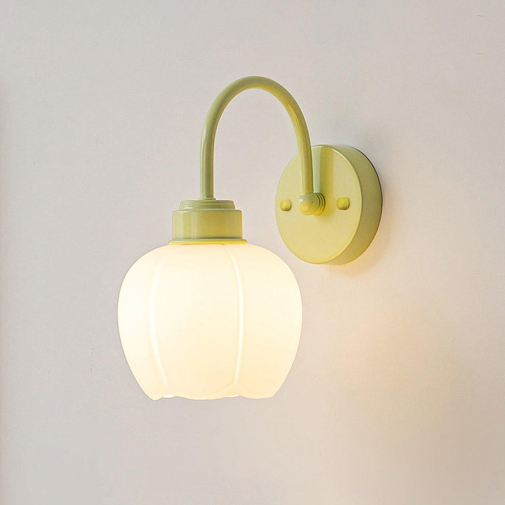 Grevlyn Glass Wall Light-Moonnatur
