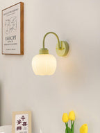 Grevlyn Glass Wall Light-Moonnatur