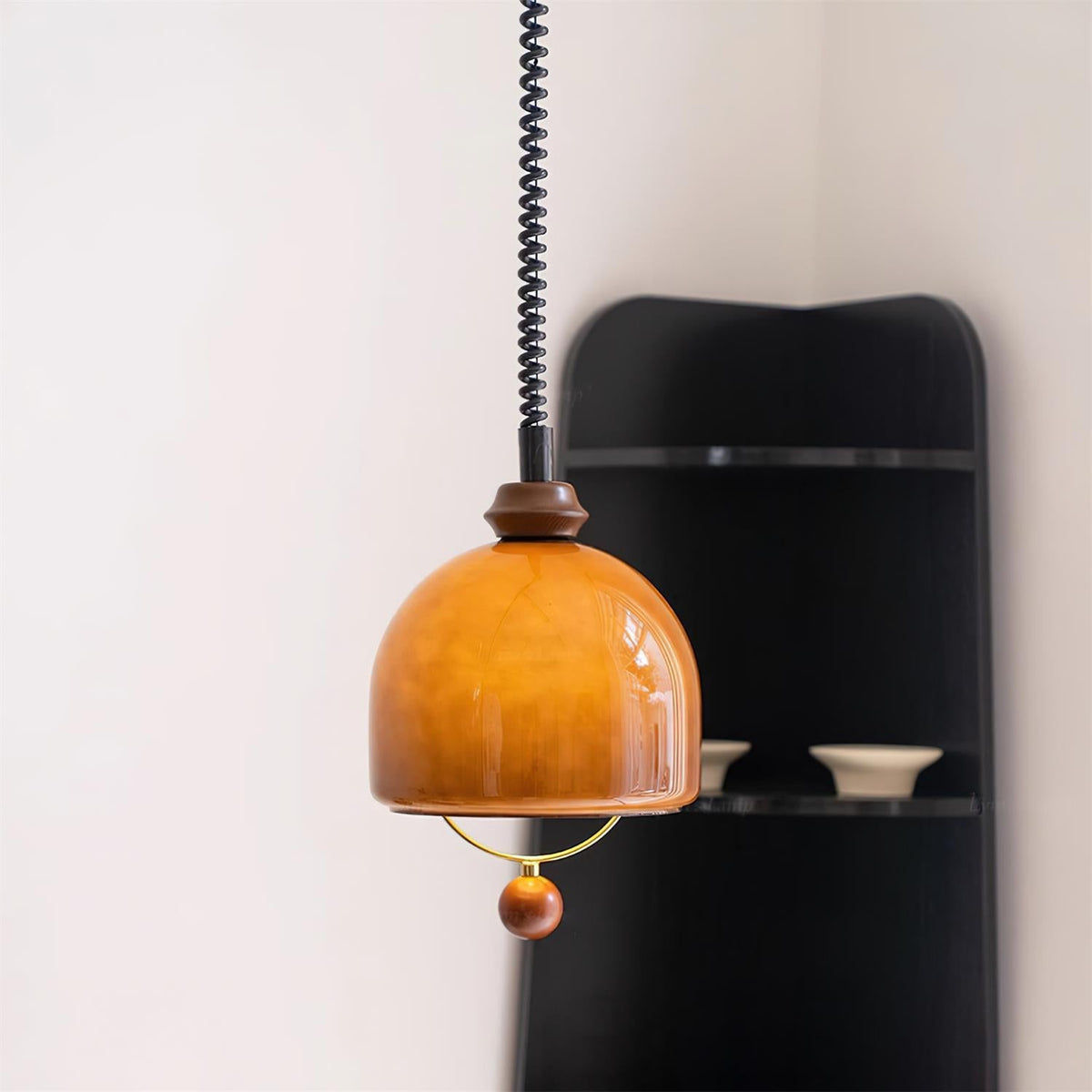 Fendelmere Glass Pendant Light-Moonnatur