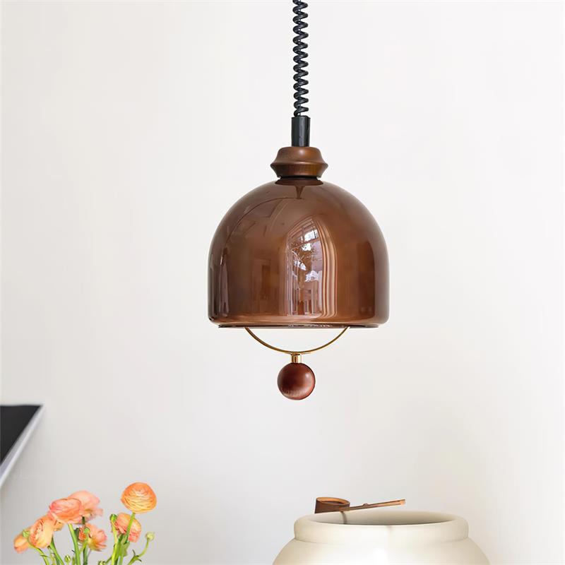 Fendelmere Glass Pendant Light-Moonnatur