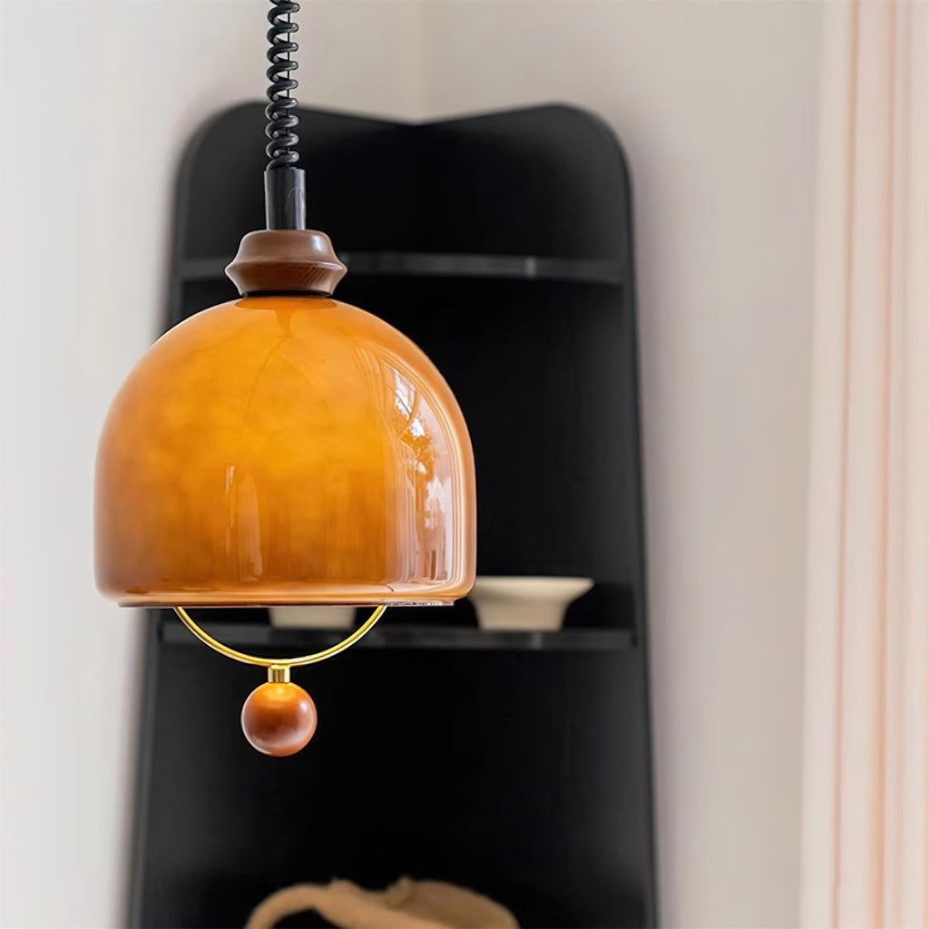 Fendelmere Glass Pendant Light-Moonnatur