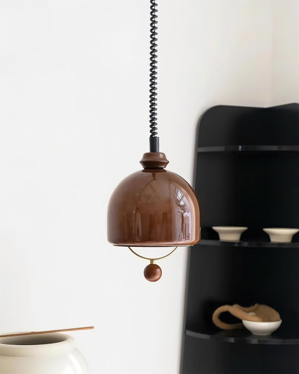 Fendelmere Glass Pendant Light-Moonnatur