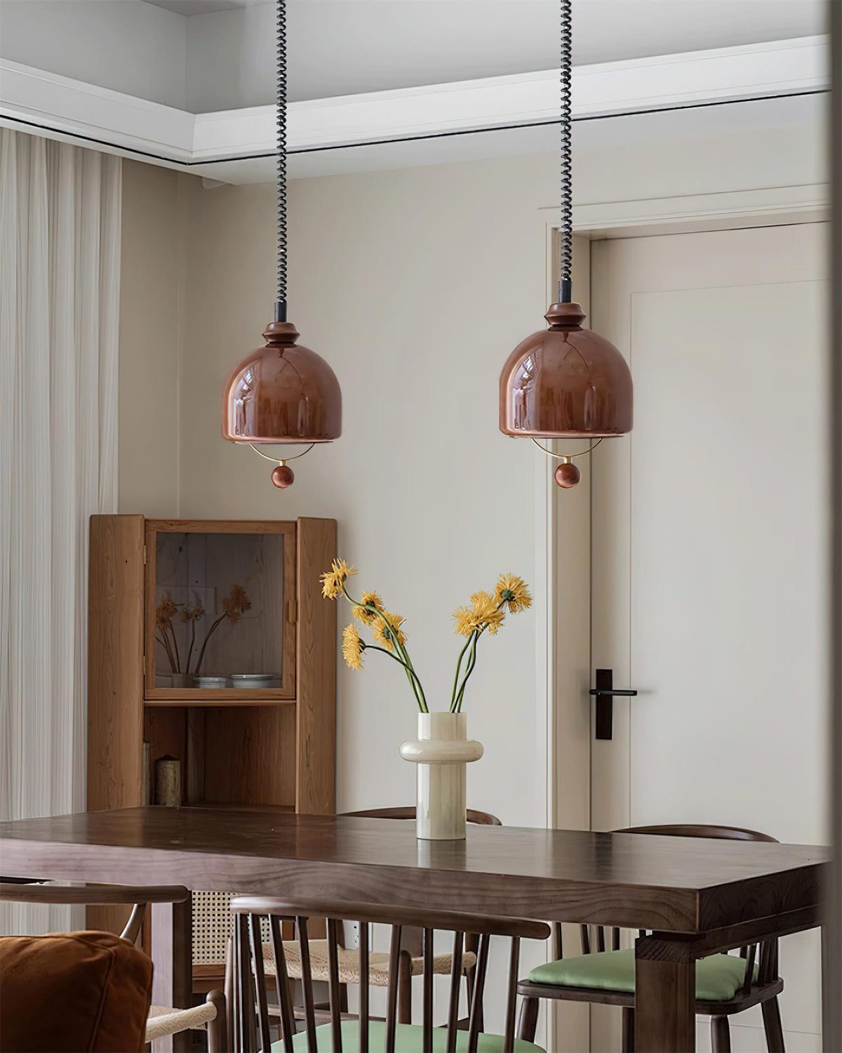 Fendelmere Glass Pendant Light-Moonnatur