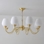 Lyrenena Glass Chandelier-Moonnatur