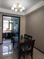 Lyrenena Glass Chandelier-Moonnatur