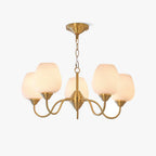 Lyrenena Glass Chandelier-Moonnatur