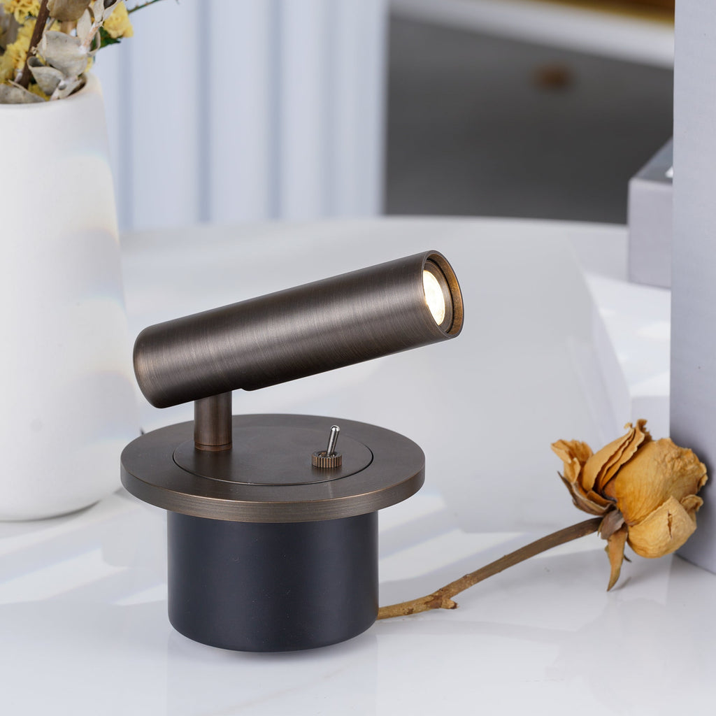 Nereth Metal Reading Wall Lamp-Moonnatur