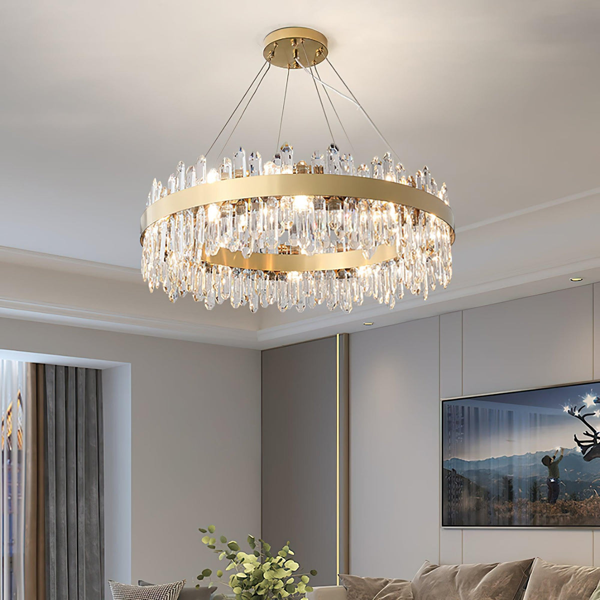 Venera Crystal Chandelier-Moonnatur