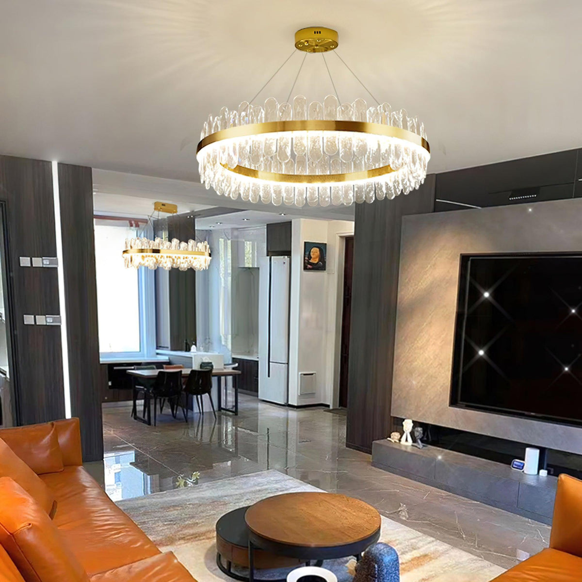 Venera Crystal Chandelier-Moonnatur