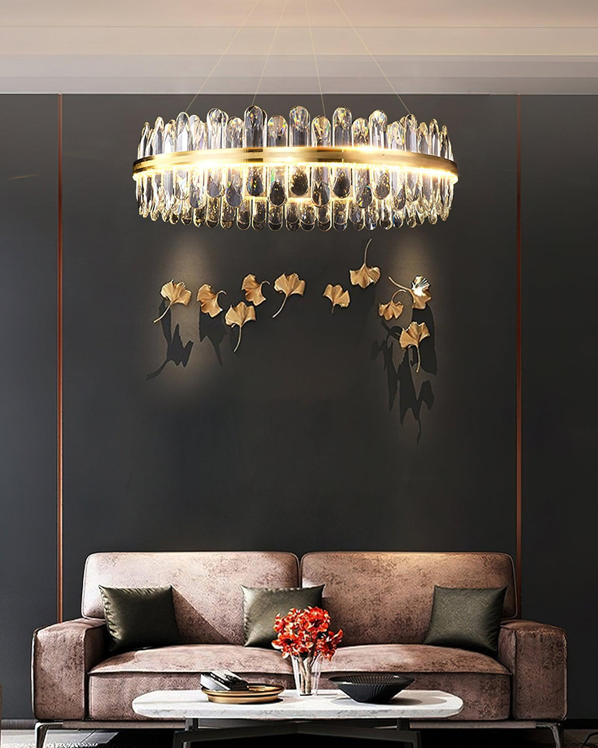Venera Crystal Chandelier-Moonnatur