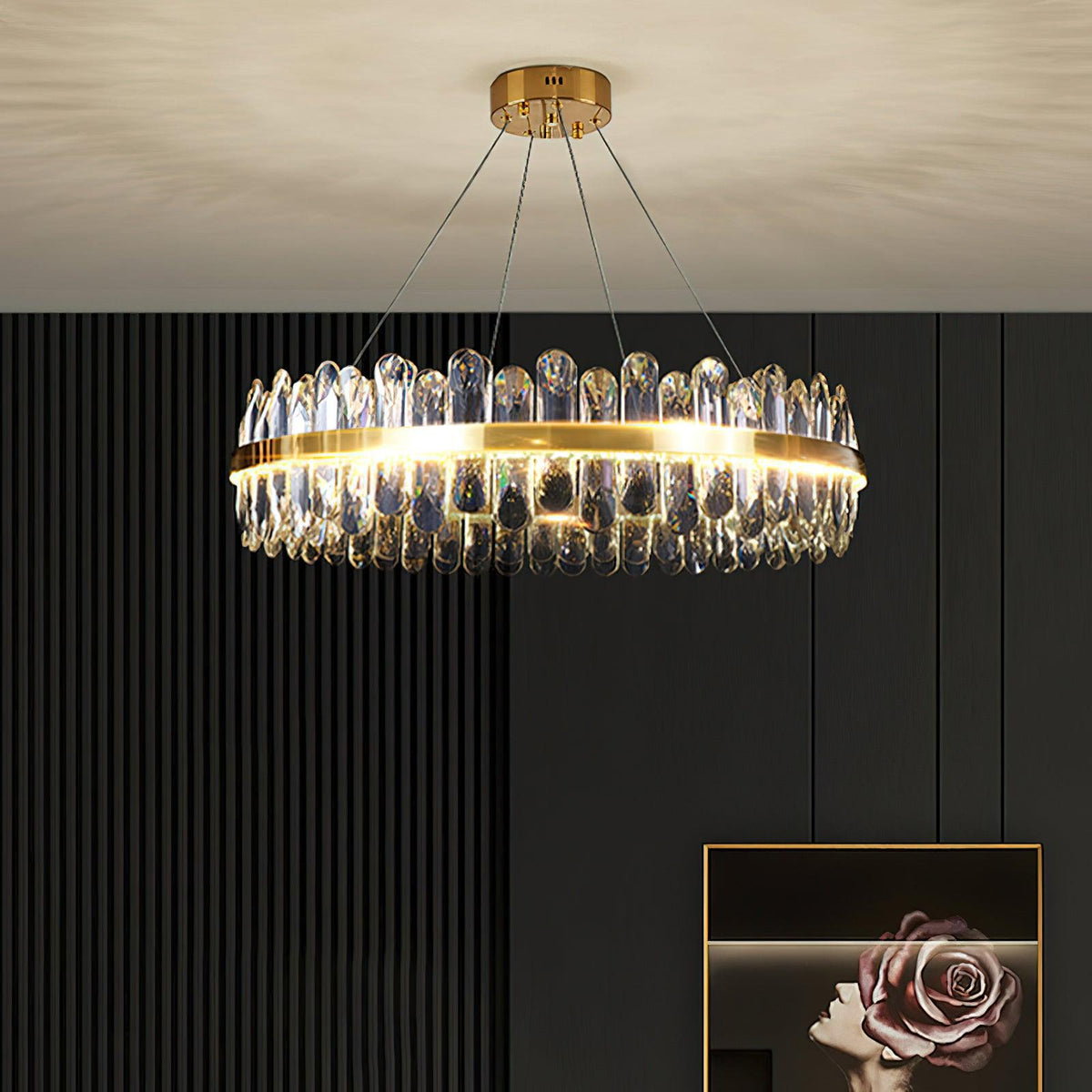 Venera Crystal Chandelier-Moonnatur