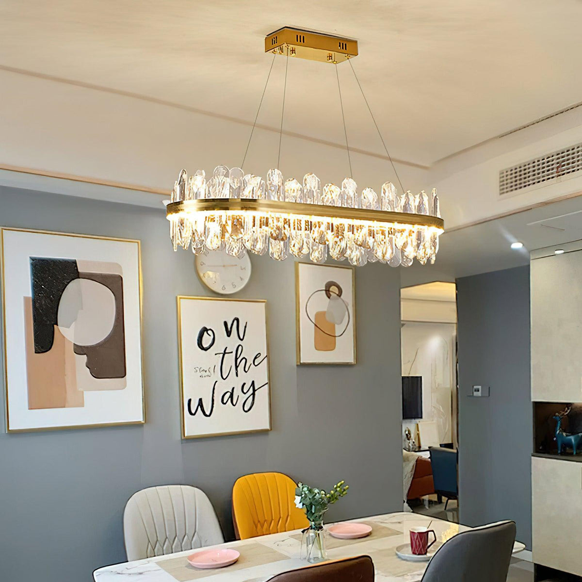Venera Crystal Chandelier-Moonnatur