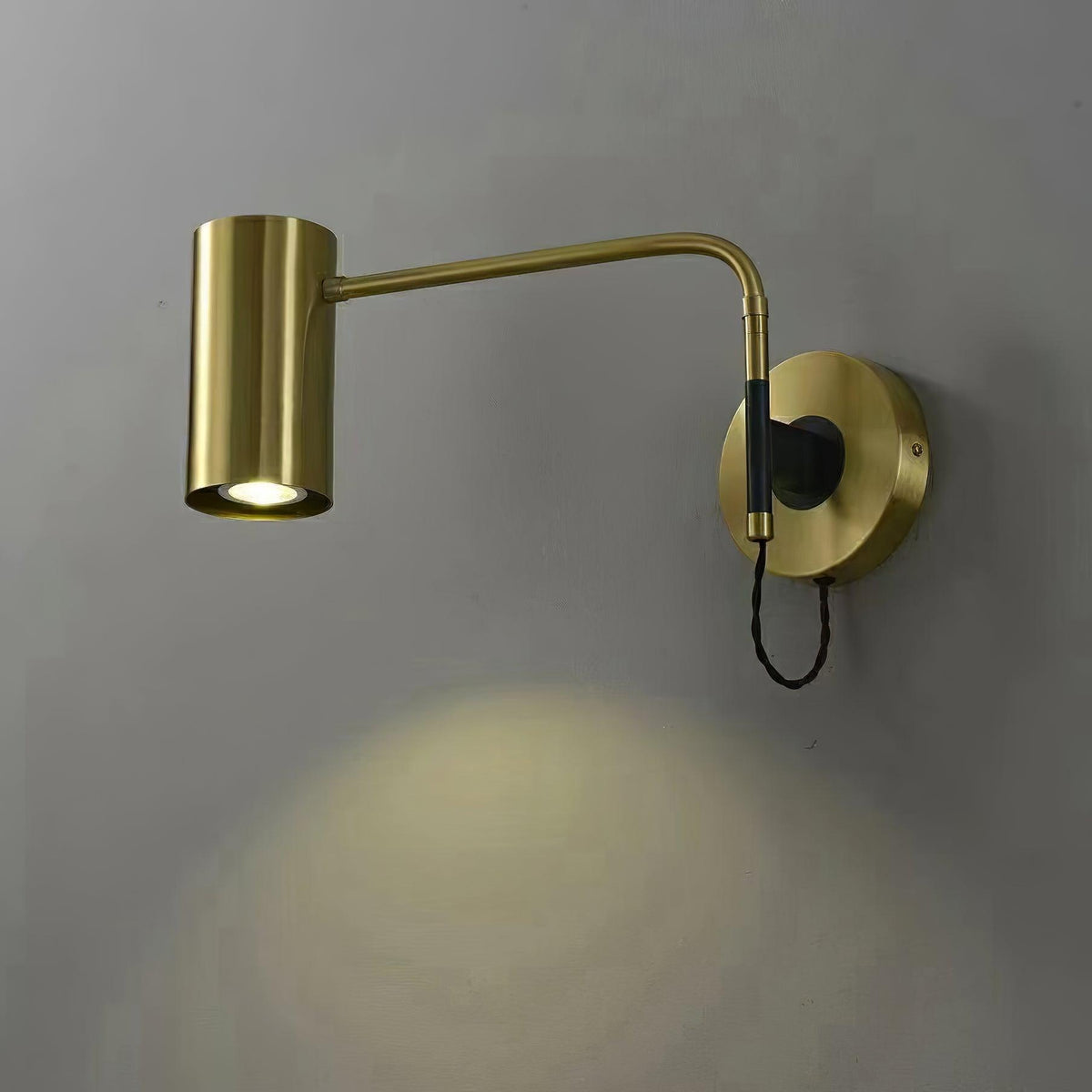 Bramvale Steel Wall Light-Moonnatur