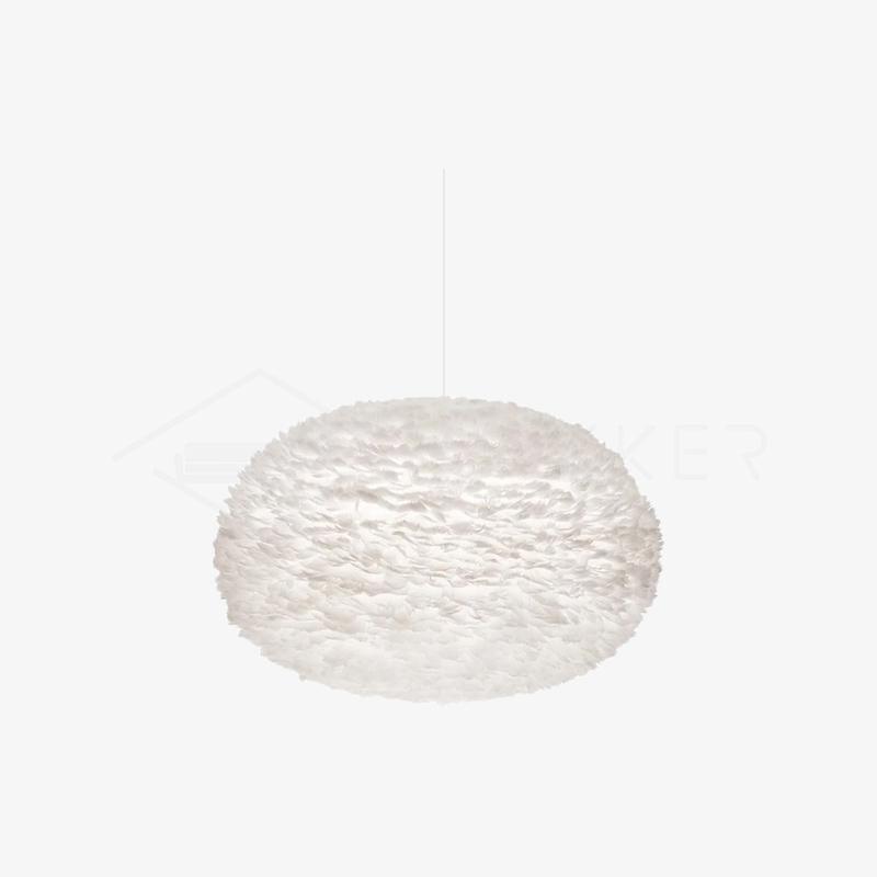 Downavelle Feather Pendant Light-Moonnatur