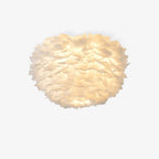 Haldenwyn Feather Ceiling Light-Moonnatur