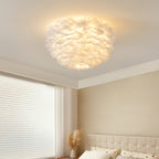 Haldenwyn Feather Ceiling Light-Moonnatur