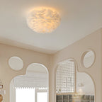 Haldenwyn Feather Ceiling Light-Moonnatur