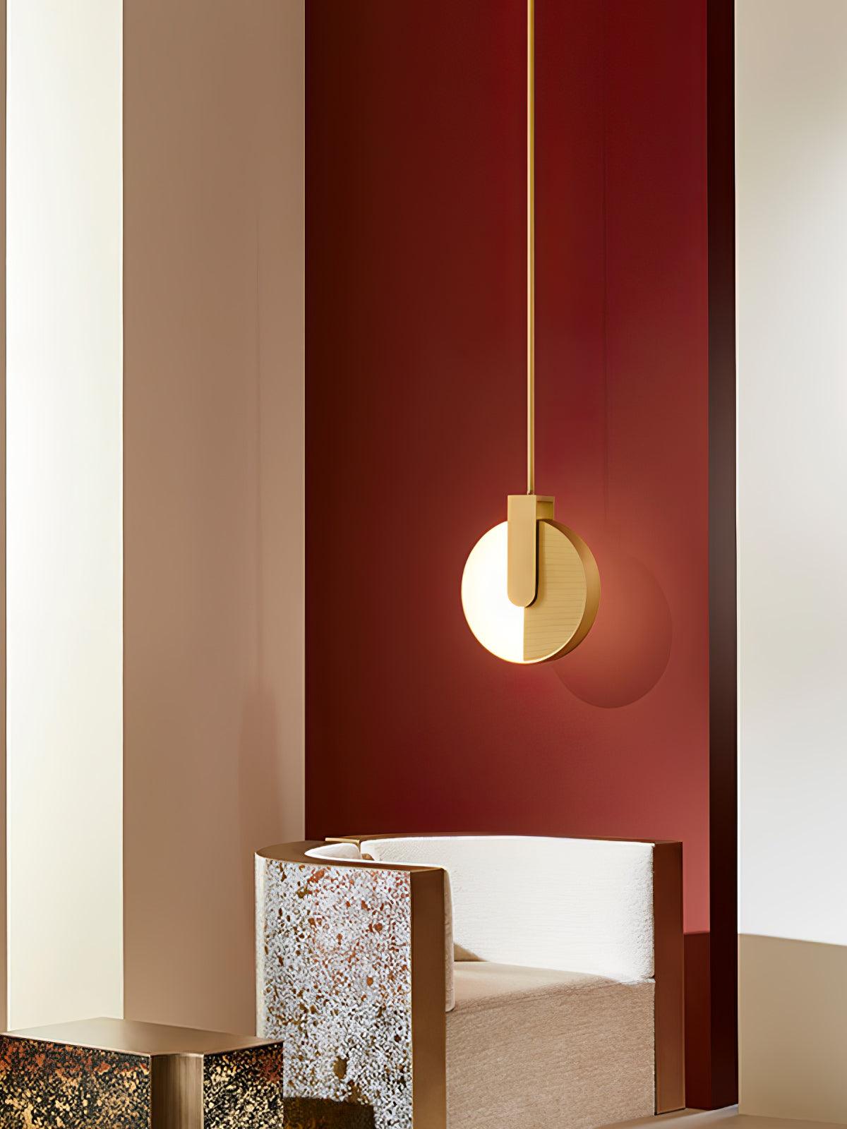 Quenelena Acrylic Pendant Light-Moonnatur