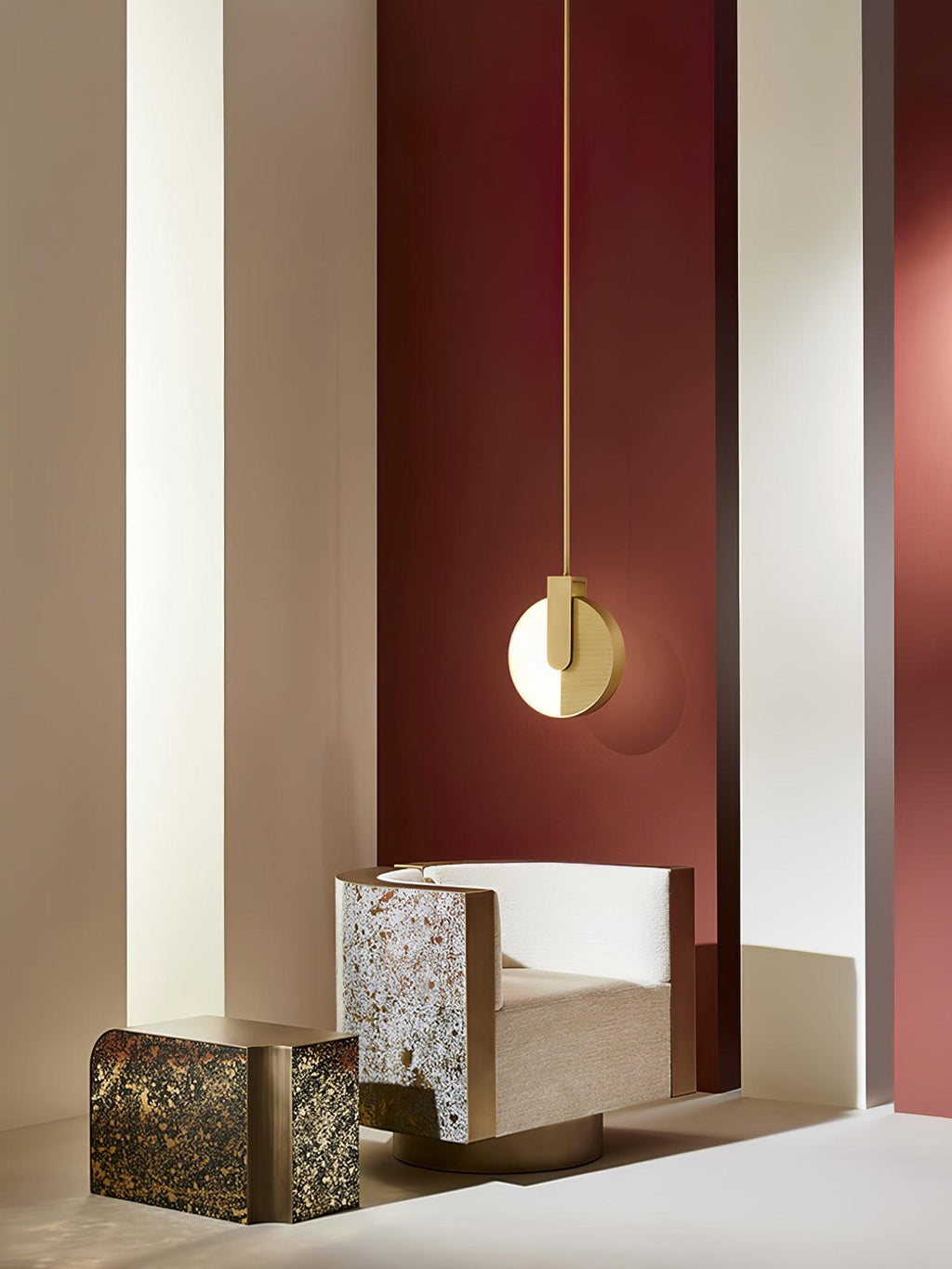 Quenelena Acrylic Pendant Light-Moonnatur
