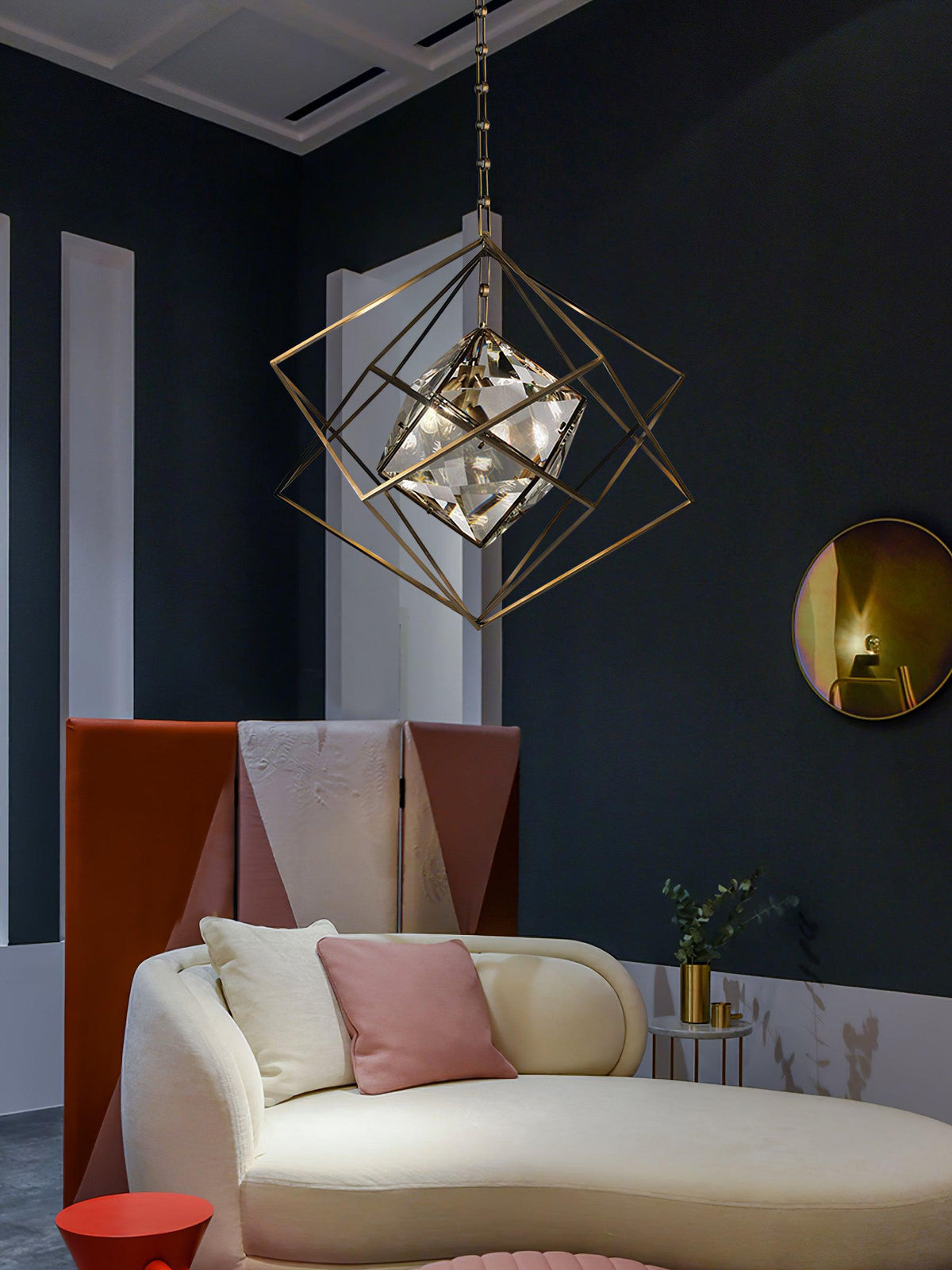 Navira Crystal Pendant Lamp-Moonnatur
