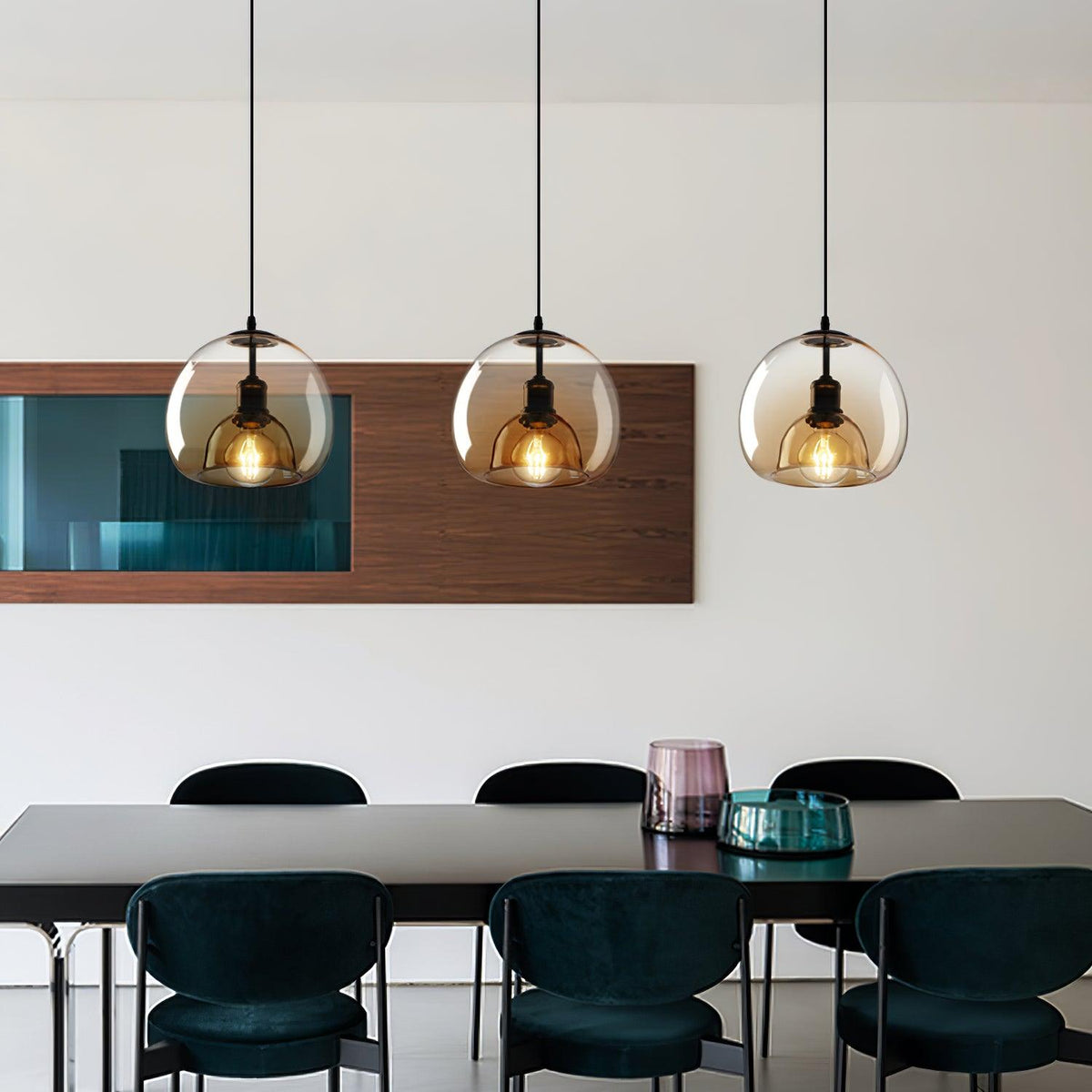 Brynenna Glass Pendant Light-Moonnatur