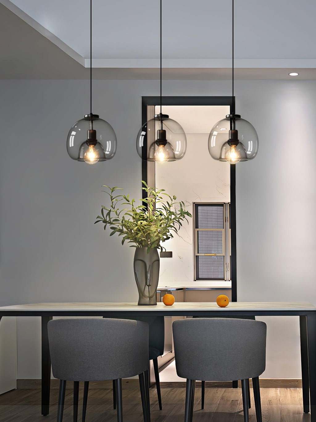 Brynenna Glass Pendant Light-Moonnatur