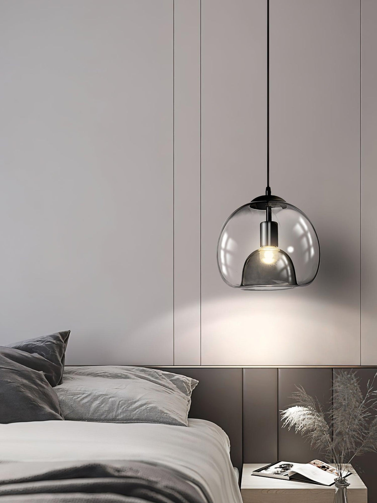 Brynenna Glass Pendant Light-Moonnatur