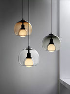 Everlyn Glass Pendant Light-Moonnatur