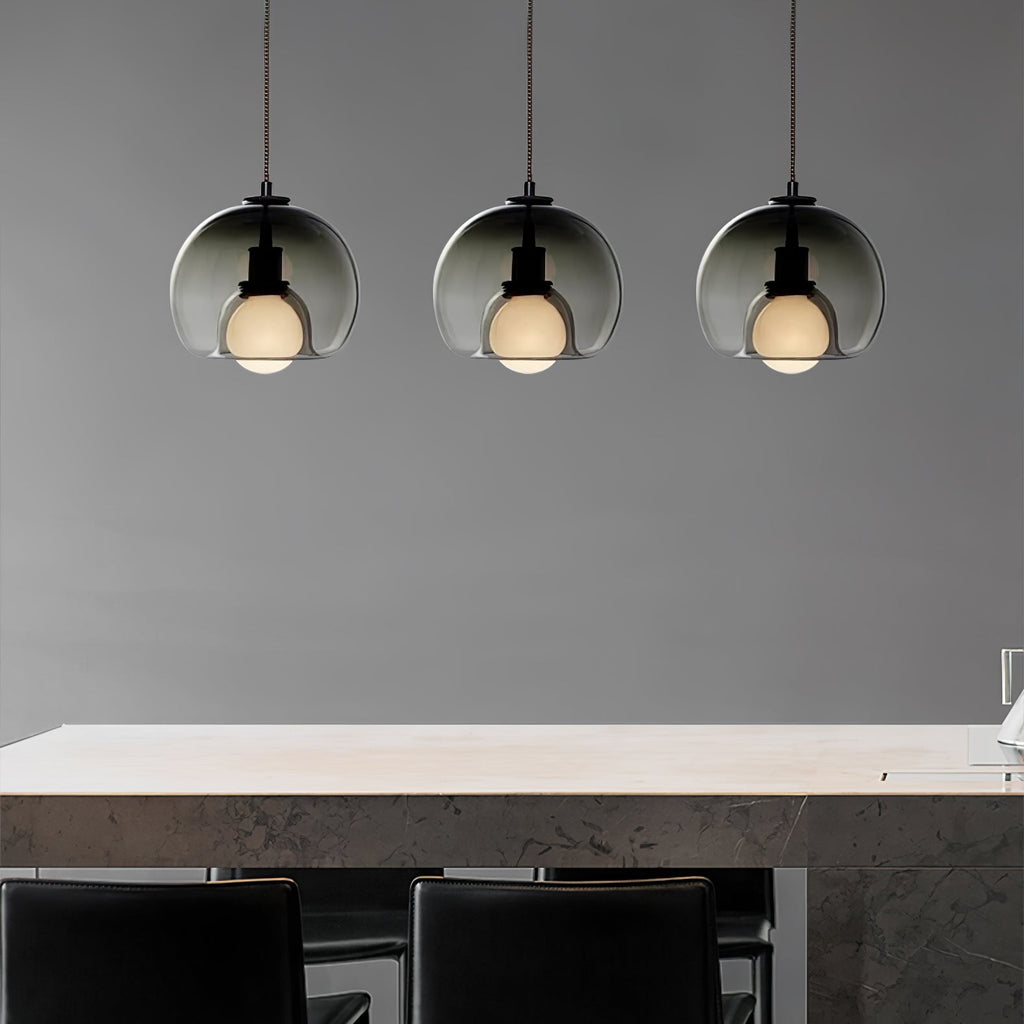 Everlyn Glass Pendant Light-Moonnatur