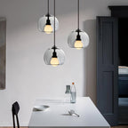 Everlyn Glass Pendant Light-Moonnatur