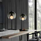 Everlyn Glass Pendant Light-Moonnatur
