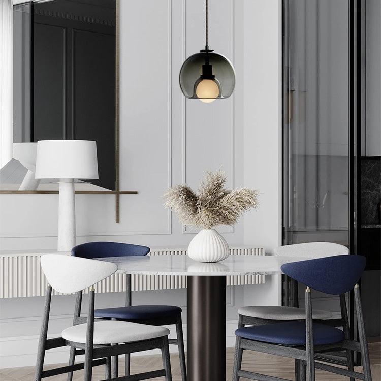Everlyn Glass Pendant Light-Moonnatur