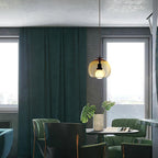 Everlyn Glass Pendant Light-Moonnatur
