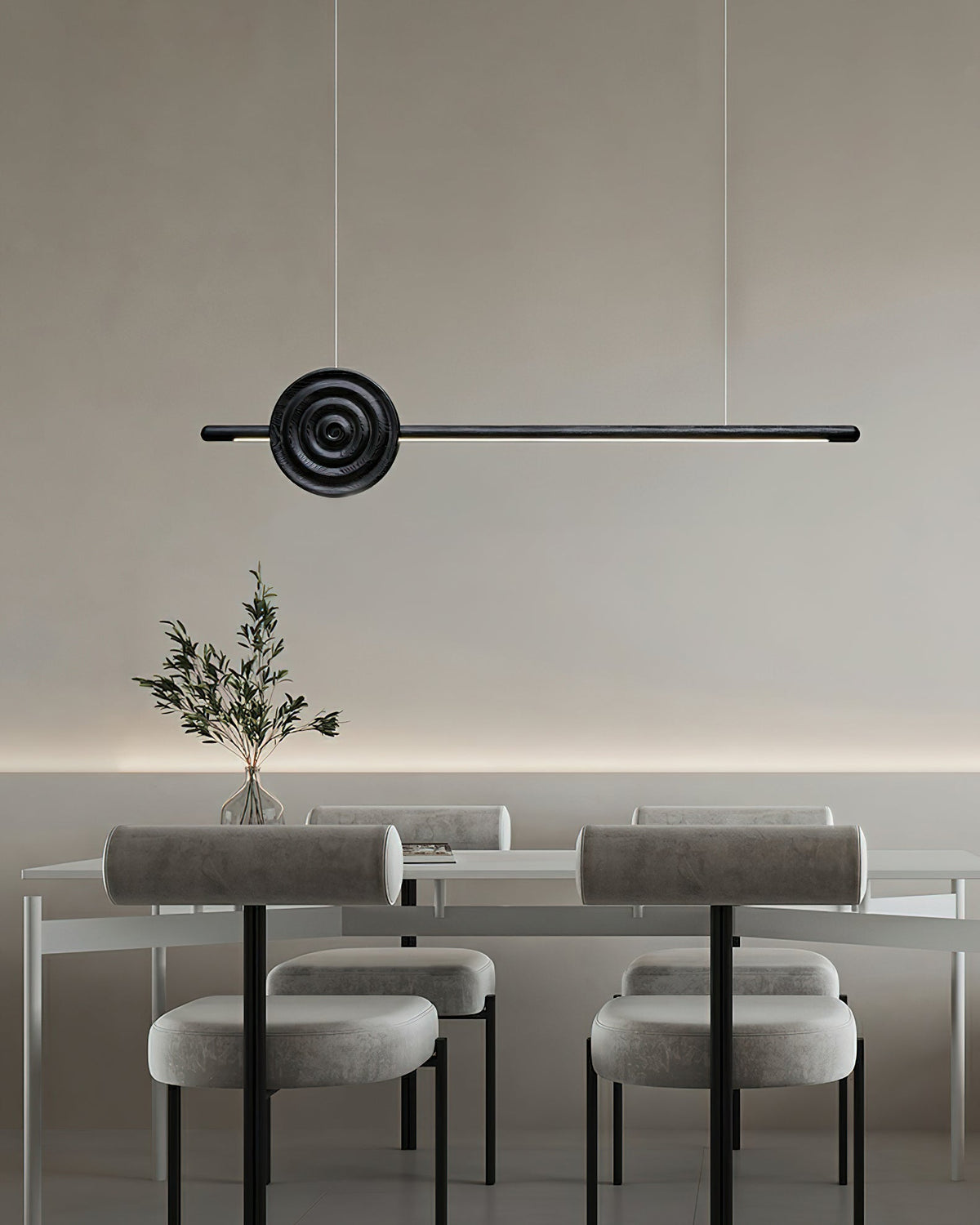 Bracketh Wood Chandelier-Moonnatur