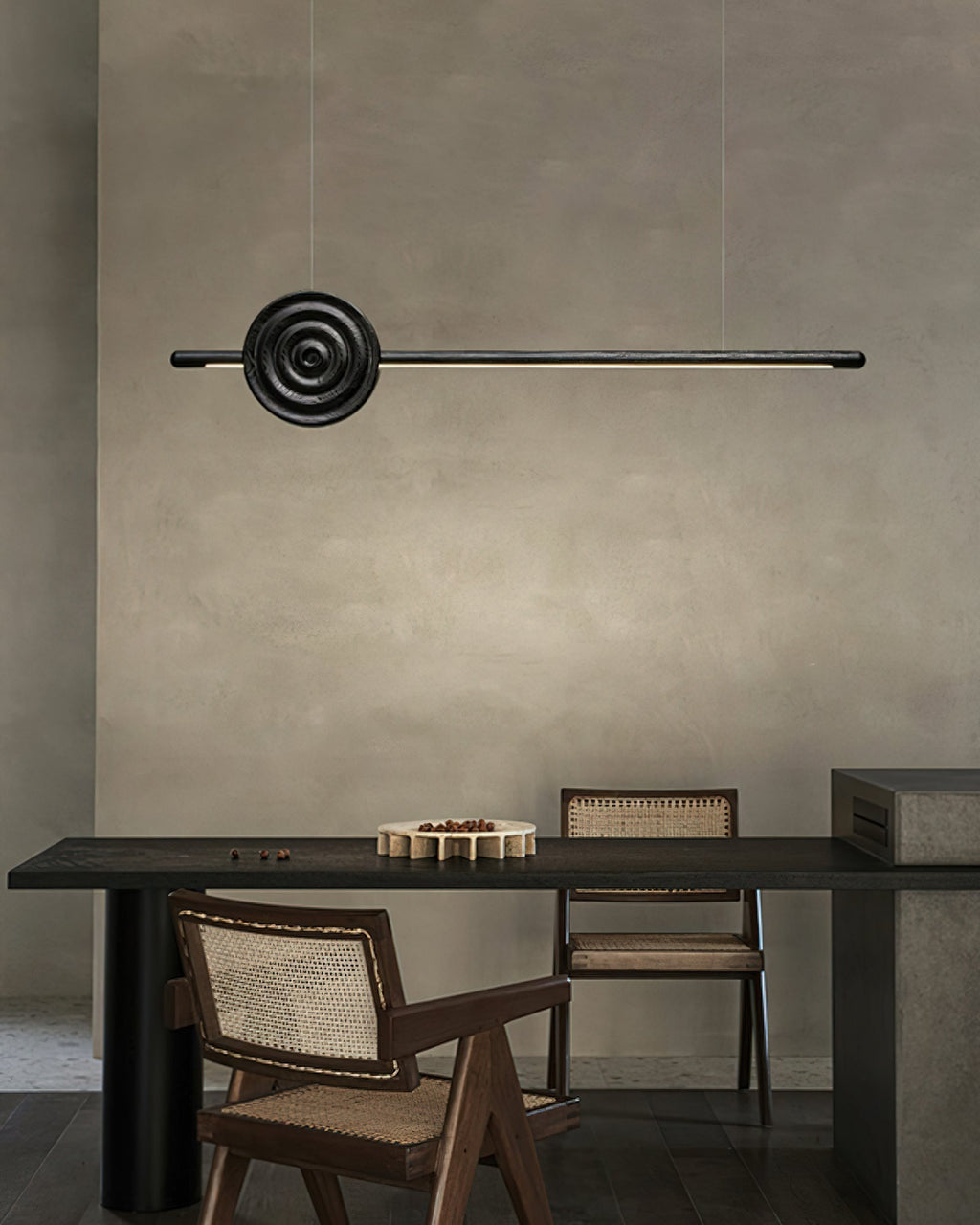 Bracketh Wood Chandelier-Moonnatur