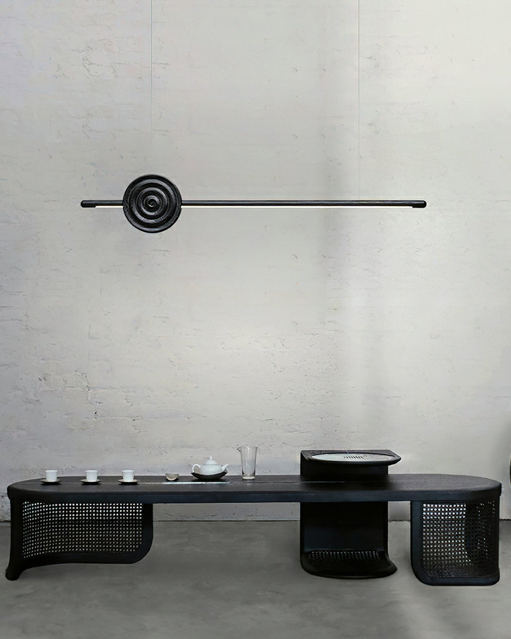 Bracketh Wood Chandelier-Moonnatur