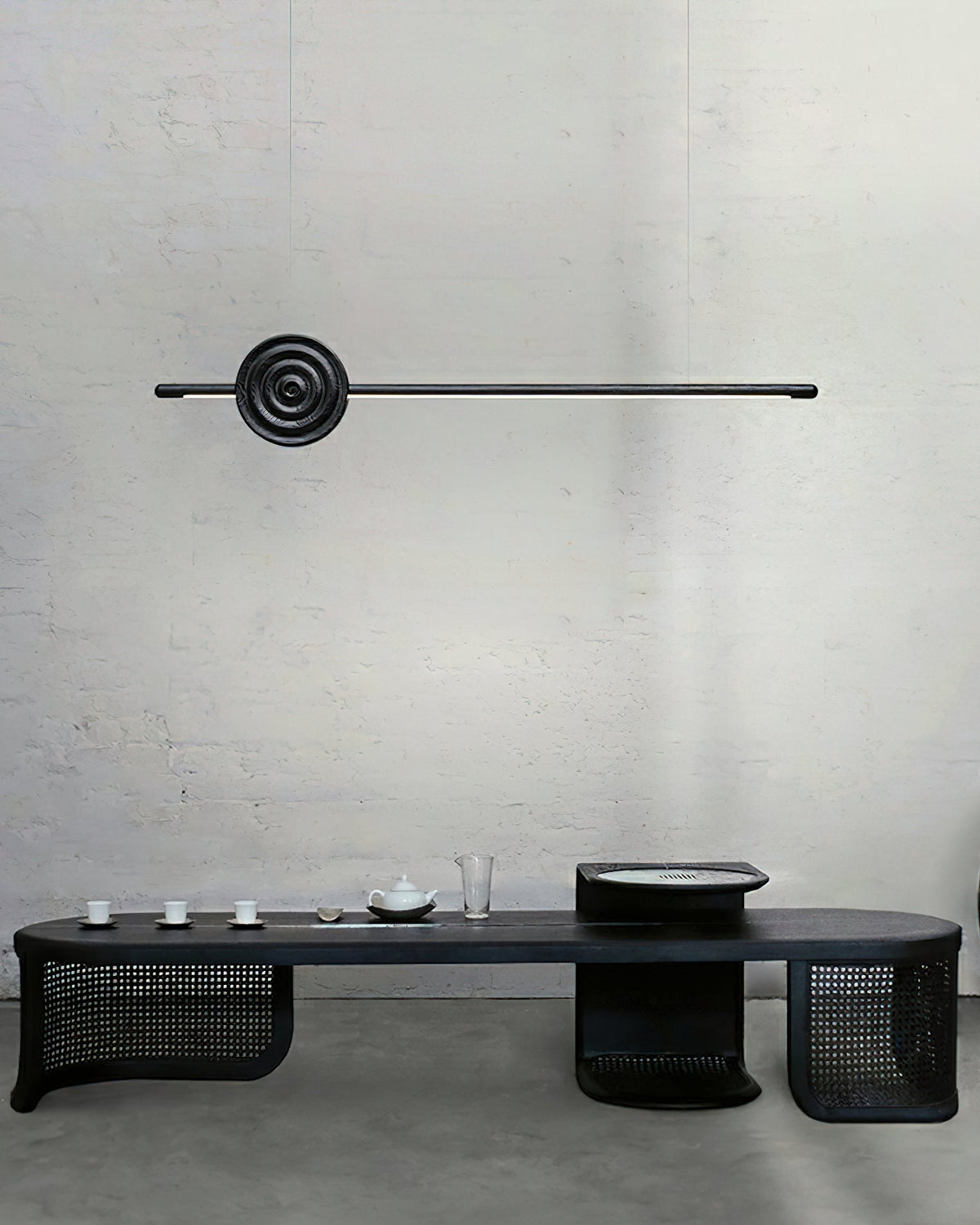 Bracketh Wood Chandelier-Moonnatur