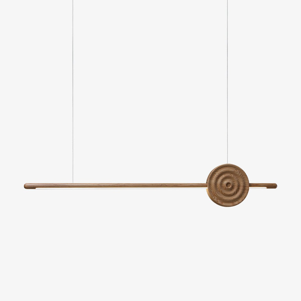 Bracketh Wood Chandelier-Moonnatur