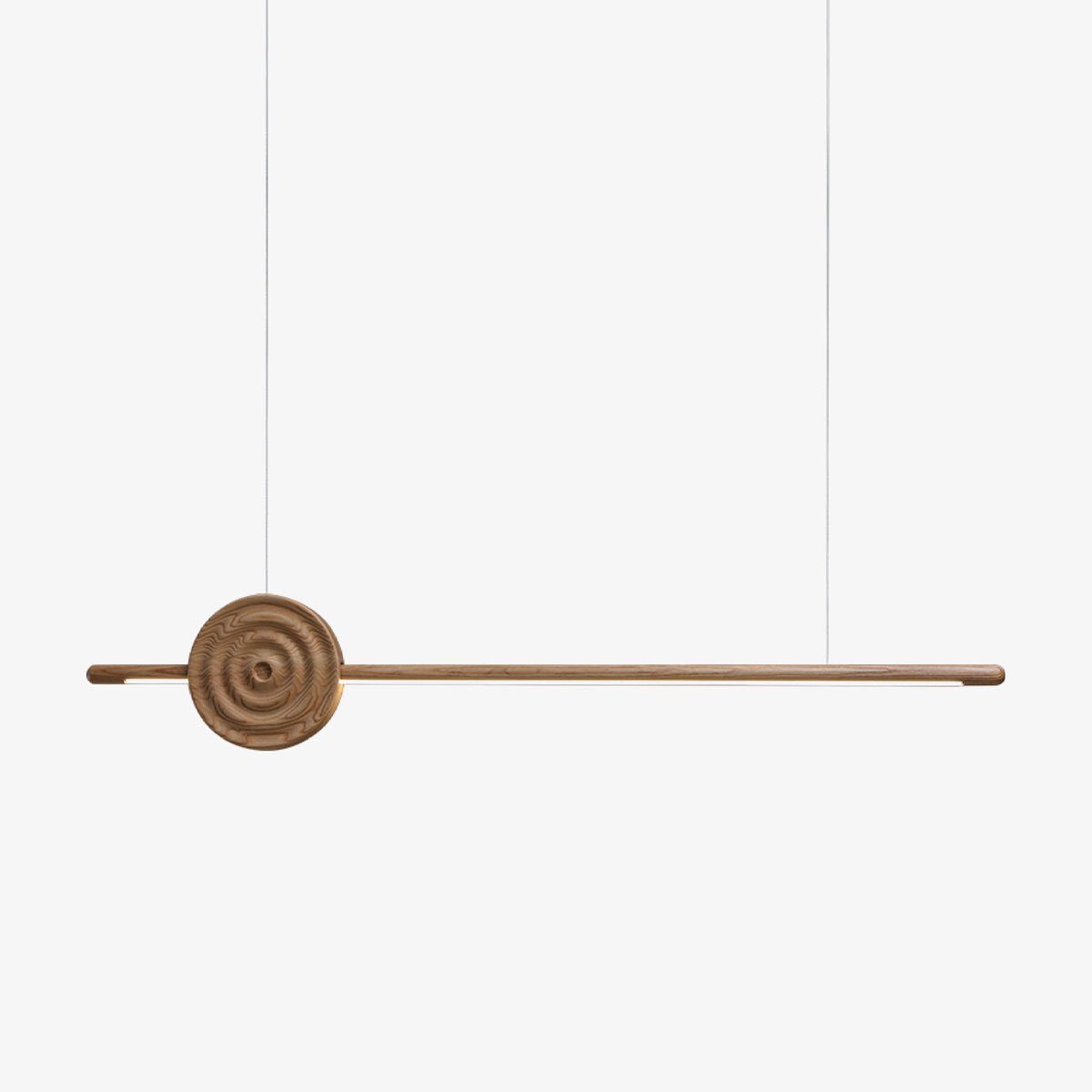 Bracketh Wood Chandelier-Moonnatur