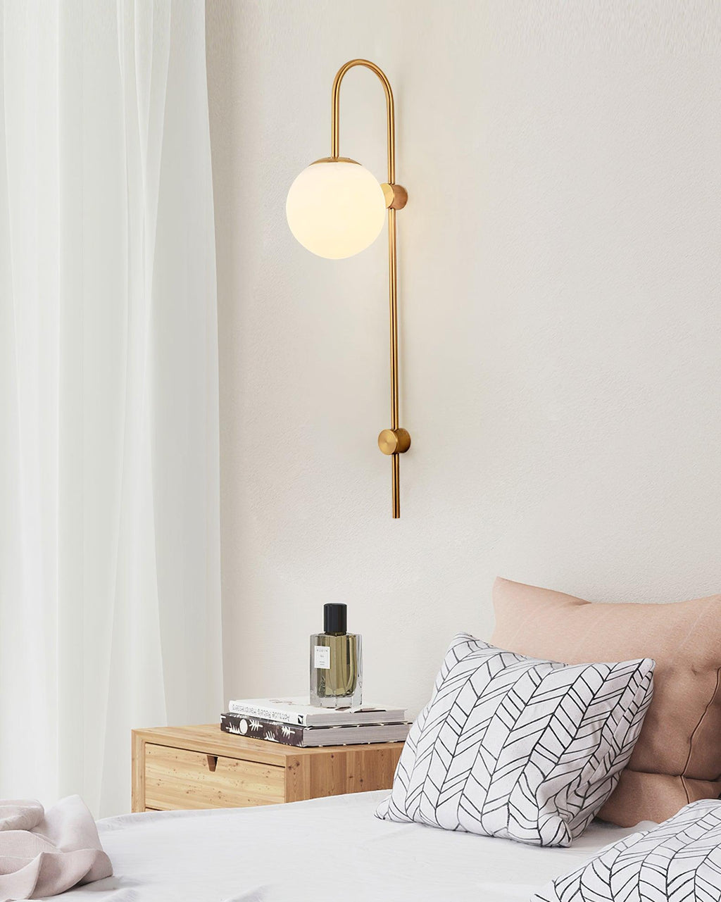 Odenara Glass Wall Light-Moonnatur