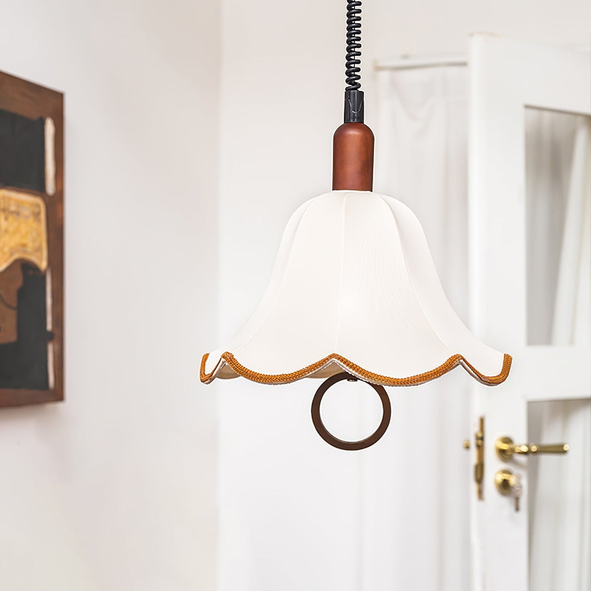 Osterniel Fabric Pendant Light-Moonnatur