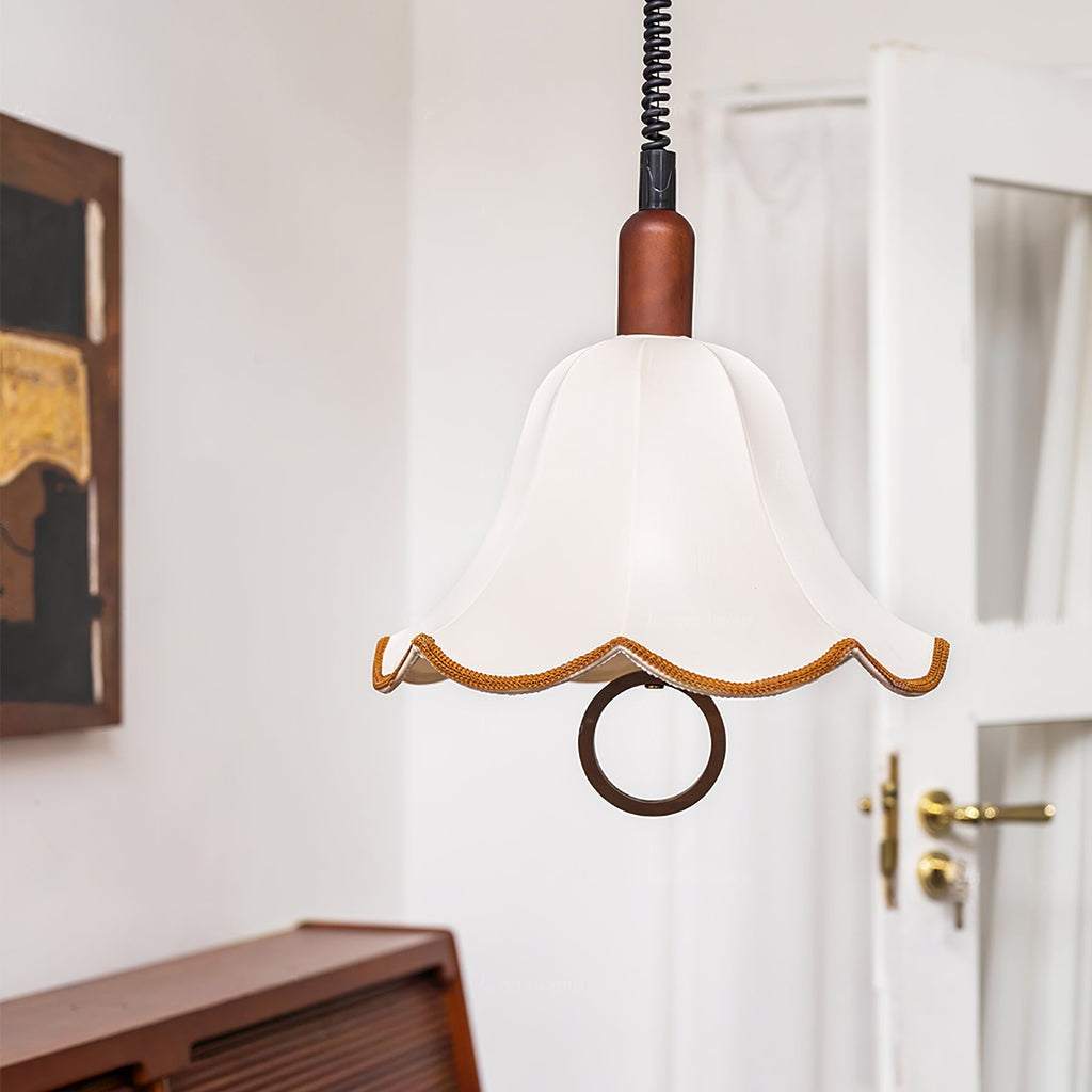 Osterniel Fabric Pendant Light-Moonnatur