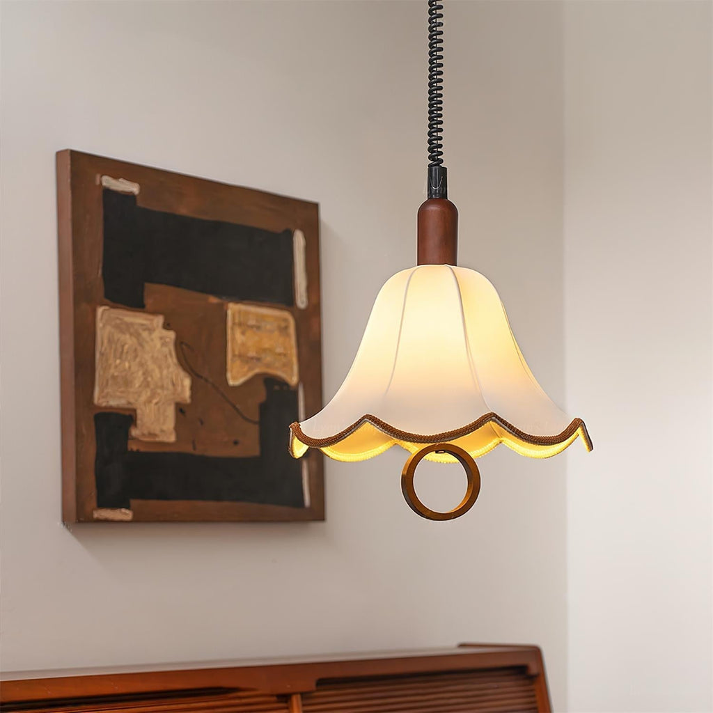 Osterniel Fabric Pendant Light-Moonnatur
