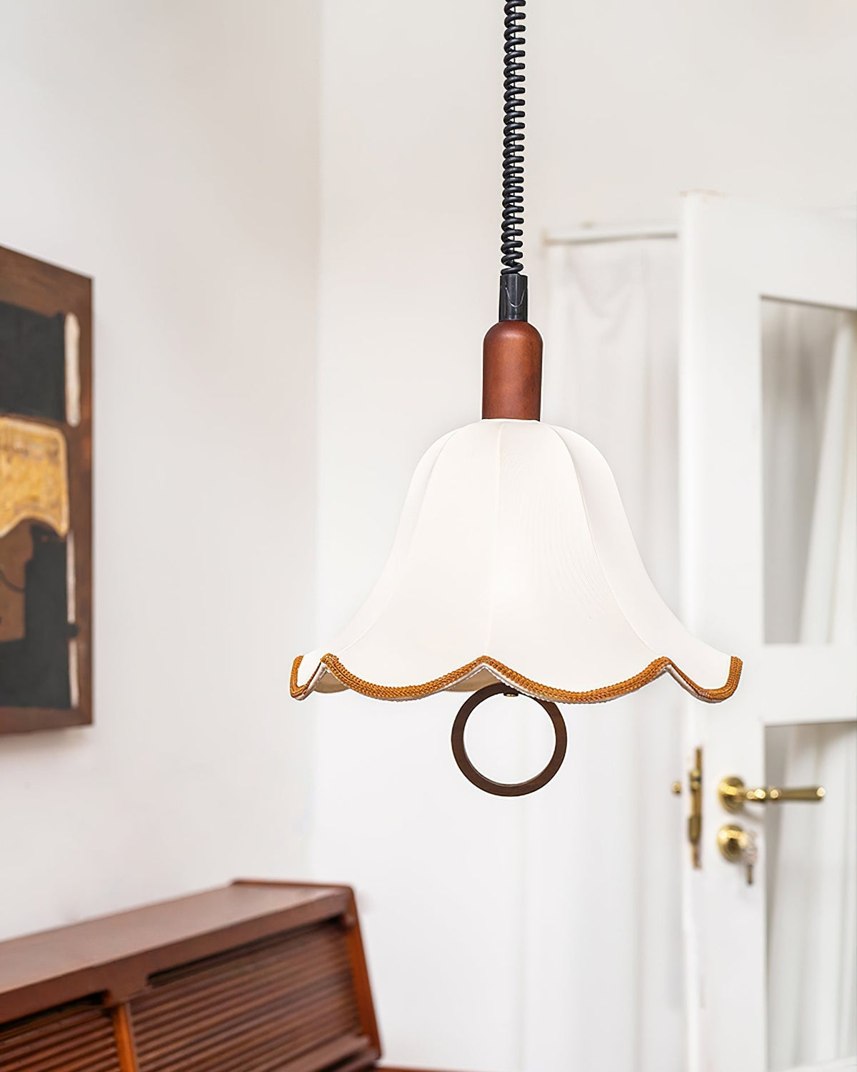 Osterniel Fabric Pendant Light-Moonnatur