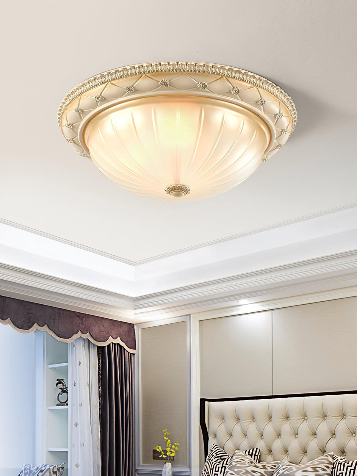 Tarenera Glass Ceiling Light-Moonnatur