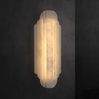 Tildenevia Alabaster Wall Light-Moonnatur